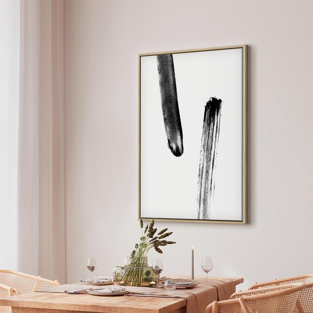 Leinwandbild - Accidental Meeting (1 Part) Vertical