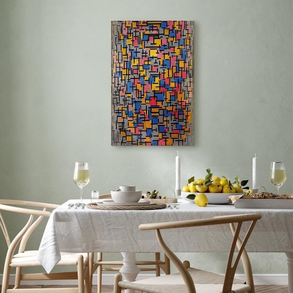 Leinwandbild - Piet Mondrian – Composition