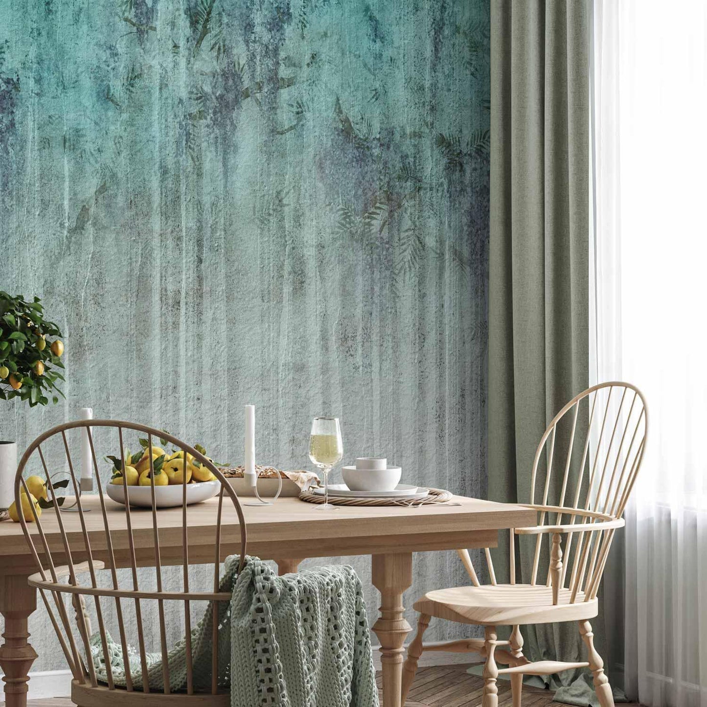 Fototapete - Turquoise Memories