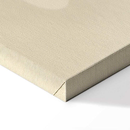 Leinwandbild - Love - Colorful Giraffes Floating on Clouds Among Hearts and Stars