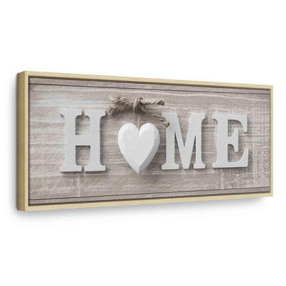 Leinwandbild - Beloved Home Artgeist
