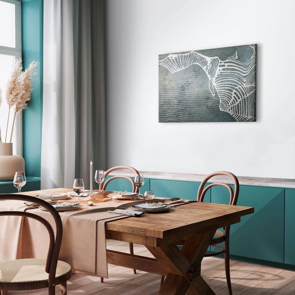 Leinwandbild - Butterfly Weave (1 Part) Wide