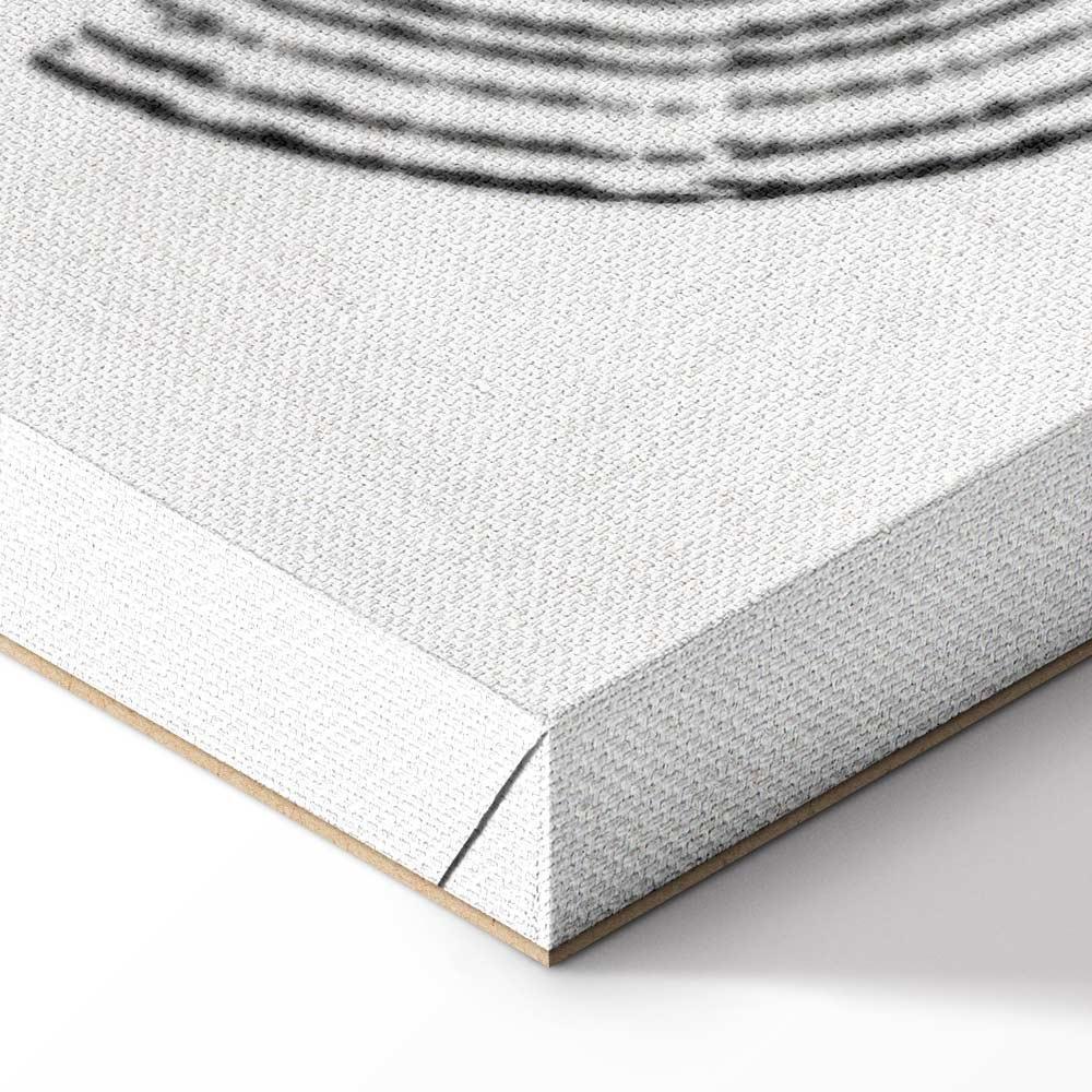 Leinwandbild - Landscape With the Sun (1 Part) Vertical