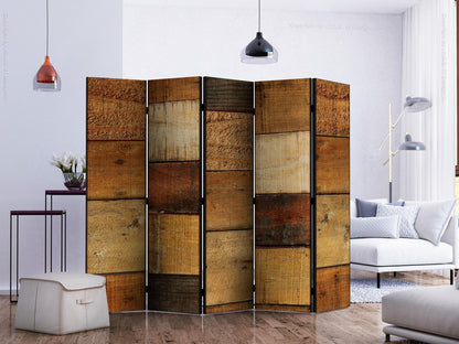 Paravent - Wooden Textures II Artgeist