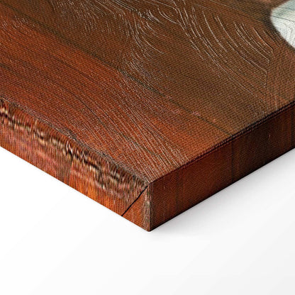 Leinwandbild - Frida Kahlo – Self-Portrait Dedicated to Leon Trotsky