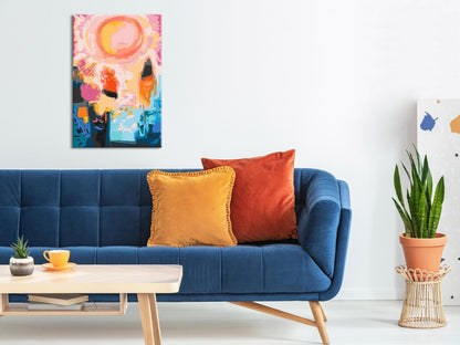 Kunstset – Traumhafter Sonnenuntergang (Malen nach Zahlen)