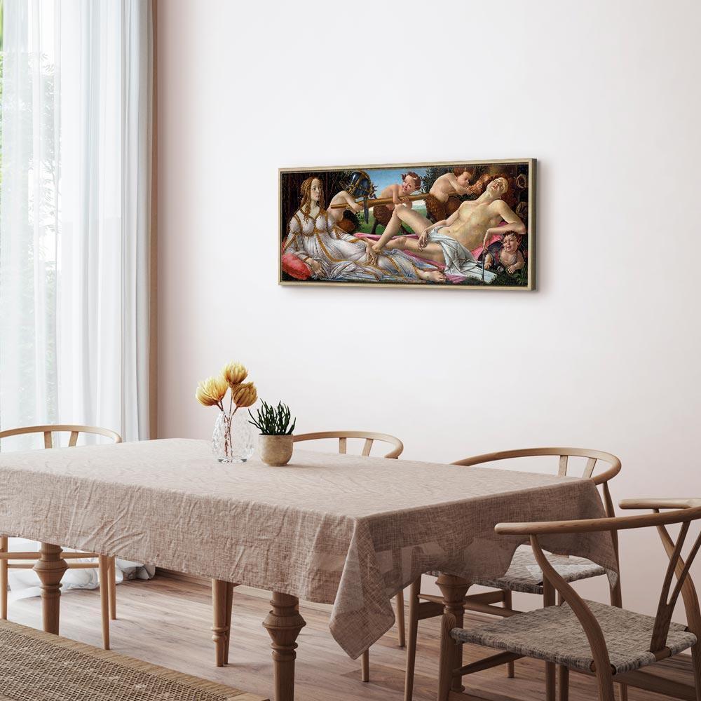 Leinwandbild - Sandro Botticelli – Venus and Mars
