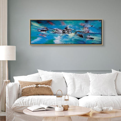 Leinwandbild - Snow Fun (1 Part) Narrow