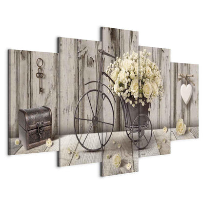 Leinwandbild - Secret Bouquet (5 Parts) Wide
