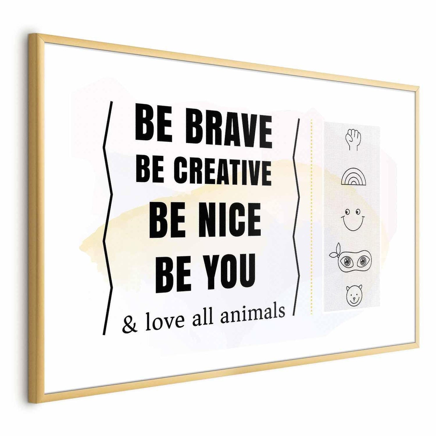 Poster - Be Yourself Artgeist