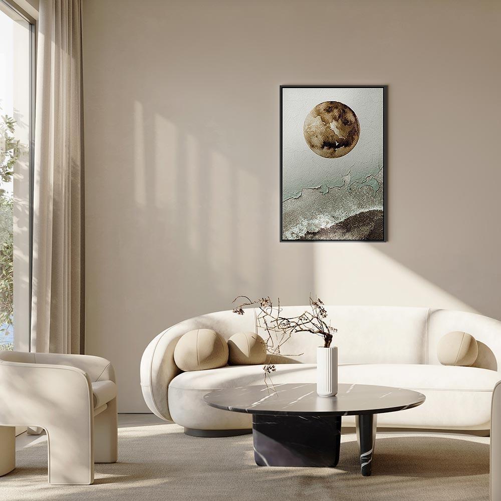 Leinwandbild - Green Tide (1 Part) Vertical