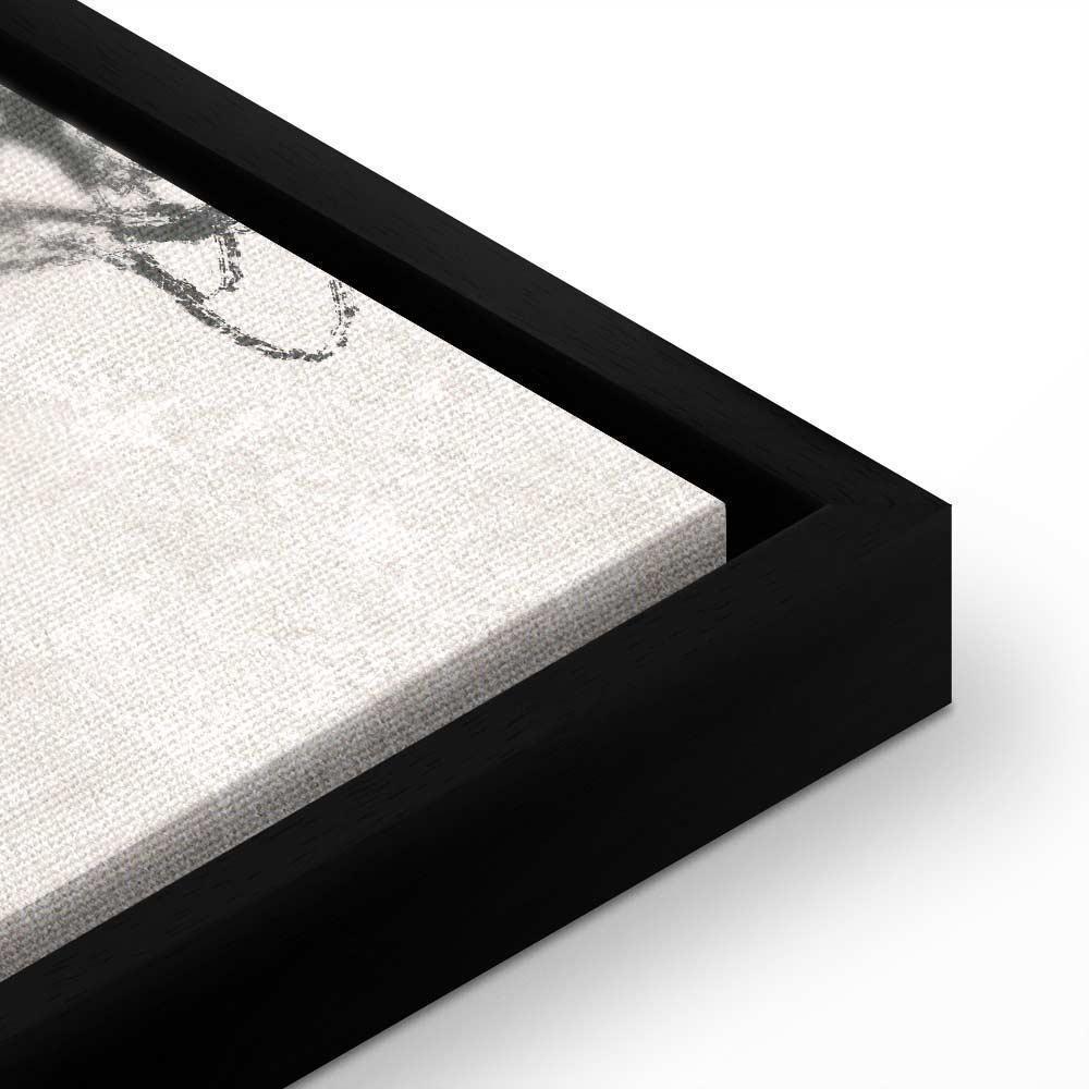 Leinwandbild - Watercolor Stained Glass (1 Part) Vertical