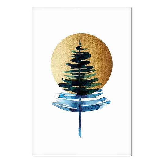 Leinwandbild - Sunny Winter (1 Part) Vertical