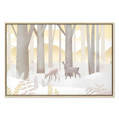 Leinwandbild - Fairy-Tale Forest (1 Part) Vertical - Third Variant