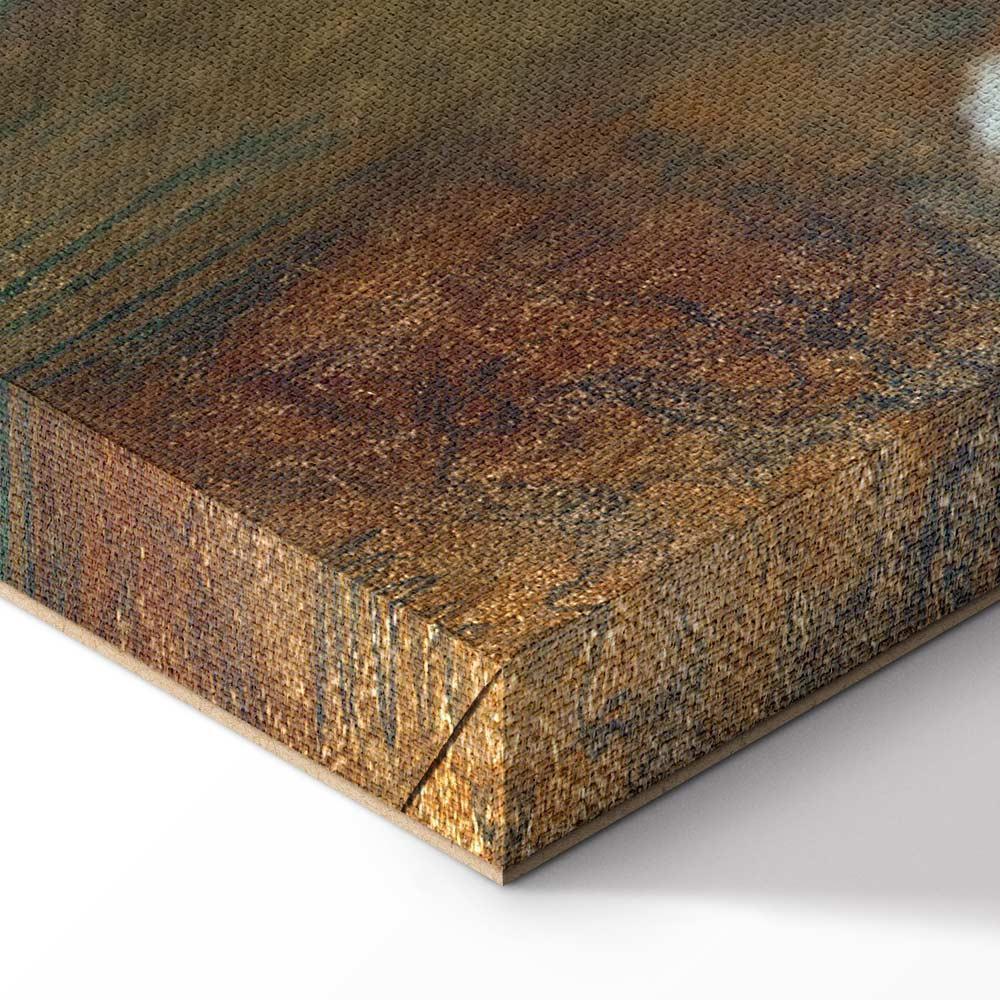 Leinwandbild - Edgar Degas – Woman drying herself