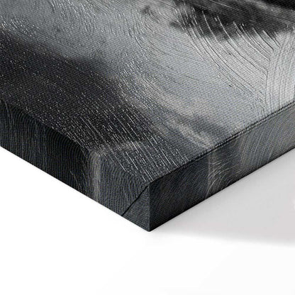 Leinwandbild - Sun Over Clouds (1-part) - Sky Reflection in Water Field