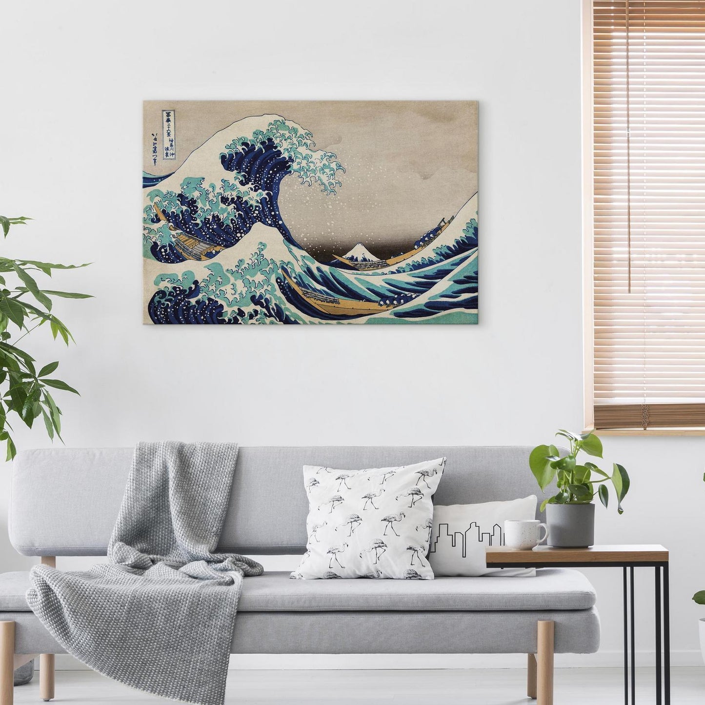 Leinwandbild - The Great Wave off Kanagawa Artgeist