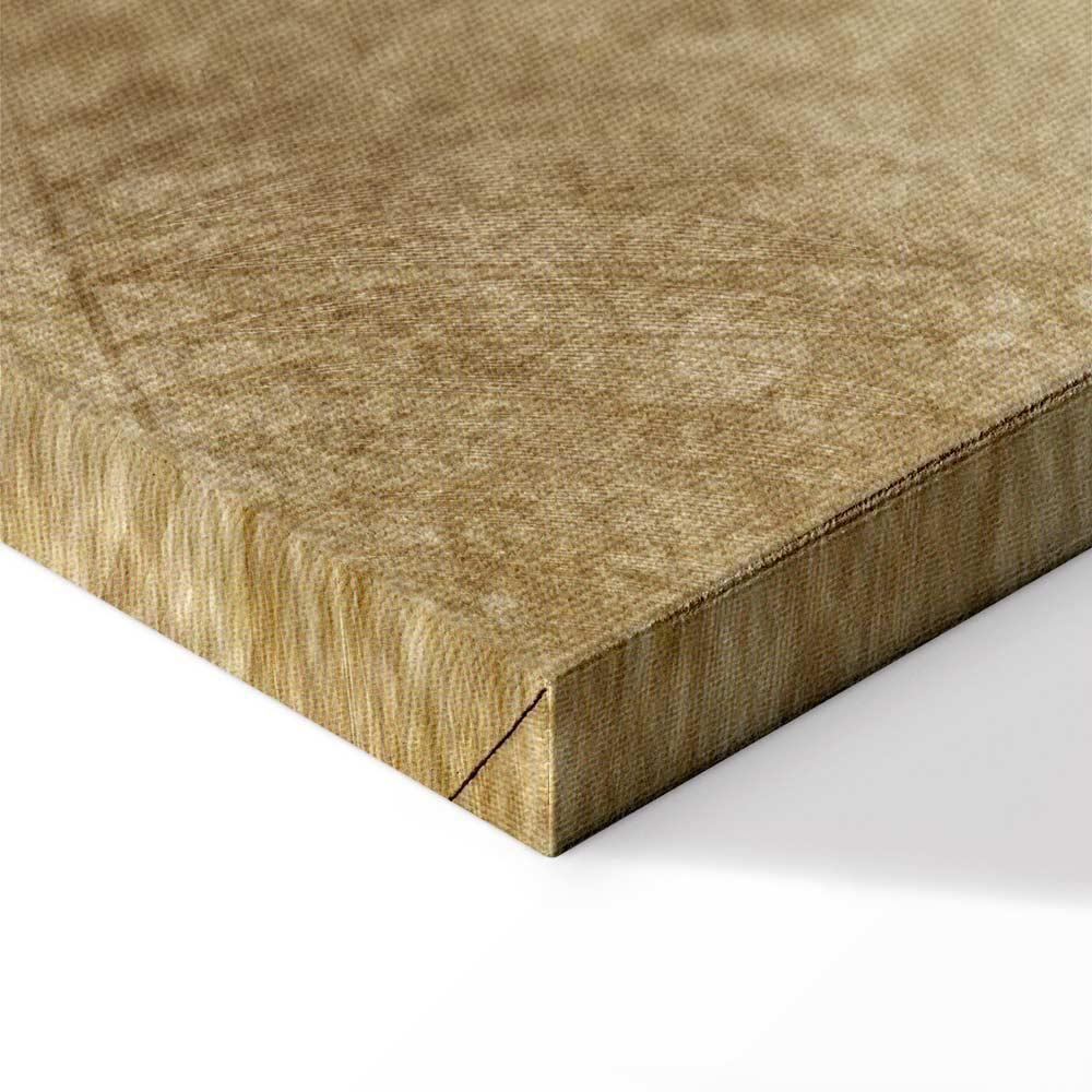 Leinwandbild - Vintage Leaves (1 Part) Wide