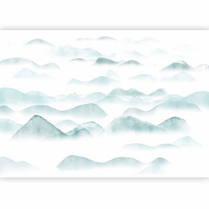Fototapete - Mountains in the Fog Artgeist
