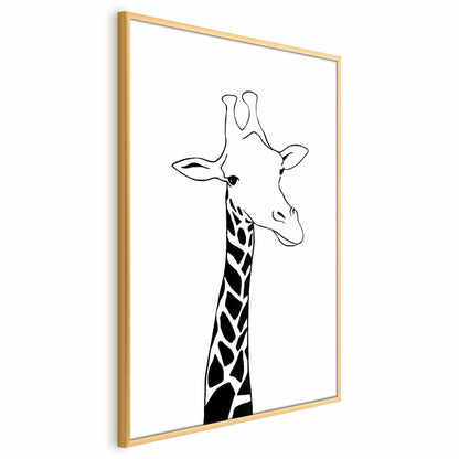 Poster - Checkered Neck Artgeist
