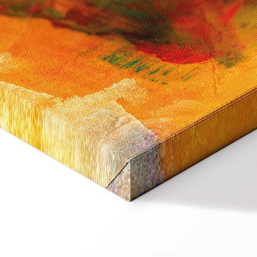 Leinwandbild - Explosion of Wild Colors (1 Part) Wide