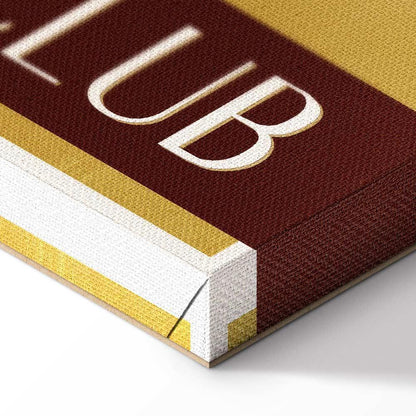 Leinwandbild - Wine Club (1 Part) Vertical