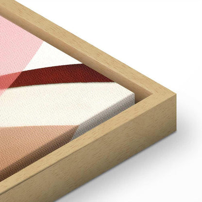 Leinwandbild - Floral Kaleidoscope (1 Part) Vertical