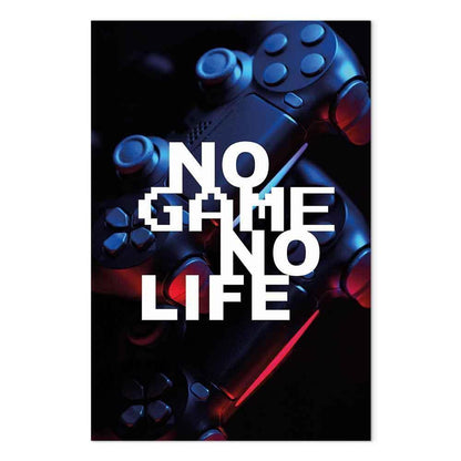 Leinwandbild No Game No Life Bunt – Gaming Wandkunst