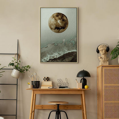 Leinwandbild - Green Tide (1 Part) Vertical