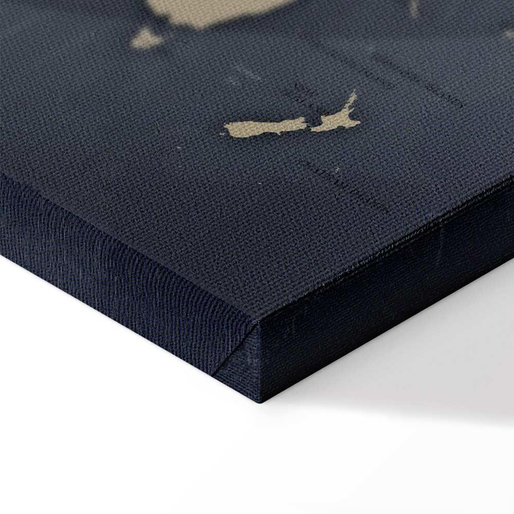 Leinwandbild - Anthracitic World