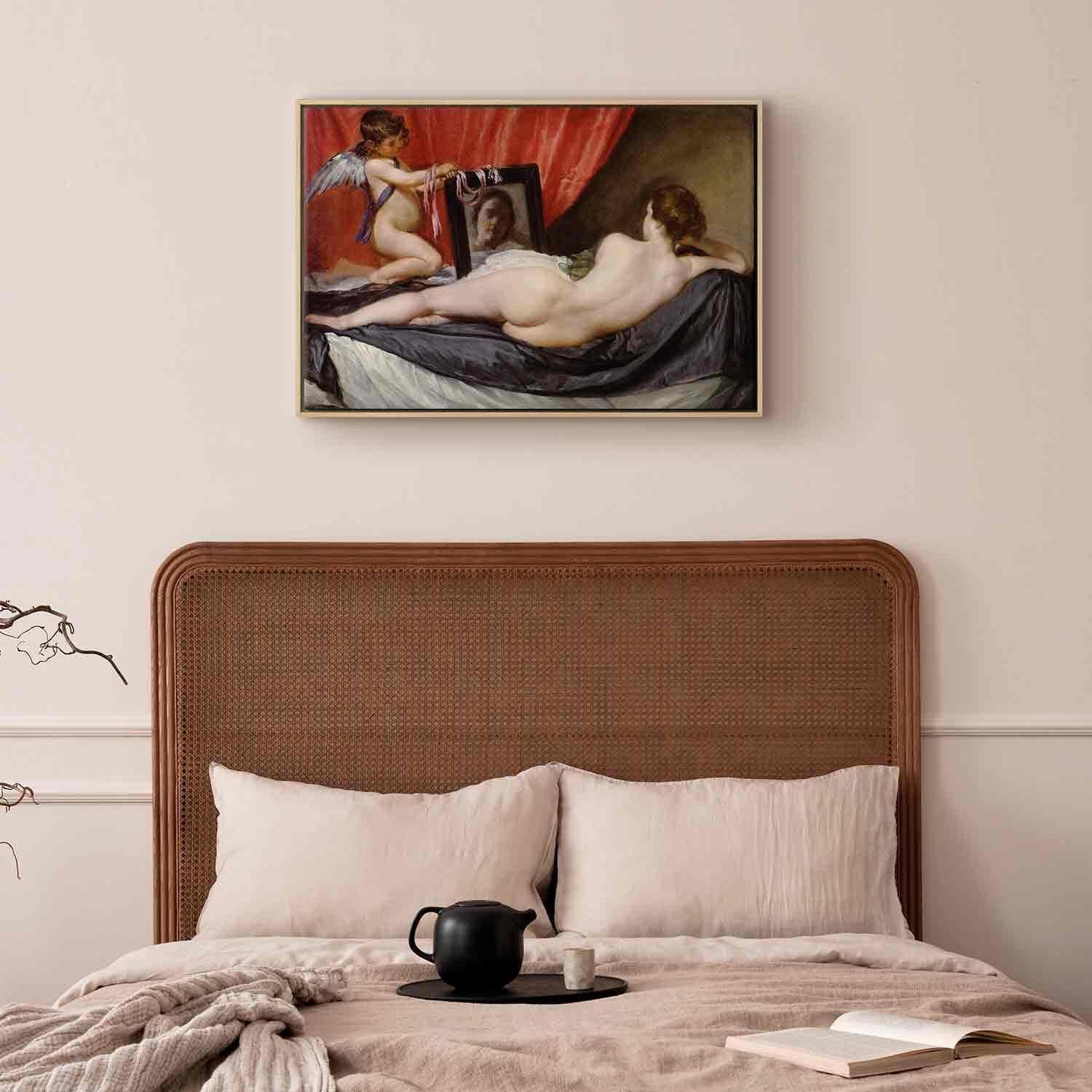 Leinwandbild - The Rokeby Venus (Diego Velázquez) Artgeist