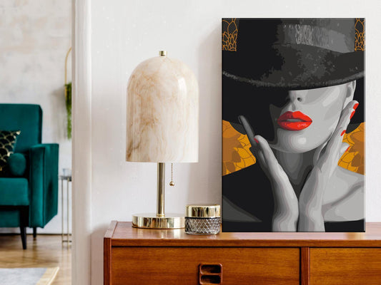 Malen nach Zahlen - Elegant Woman