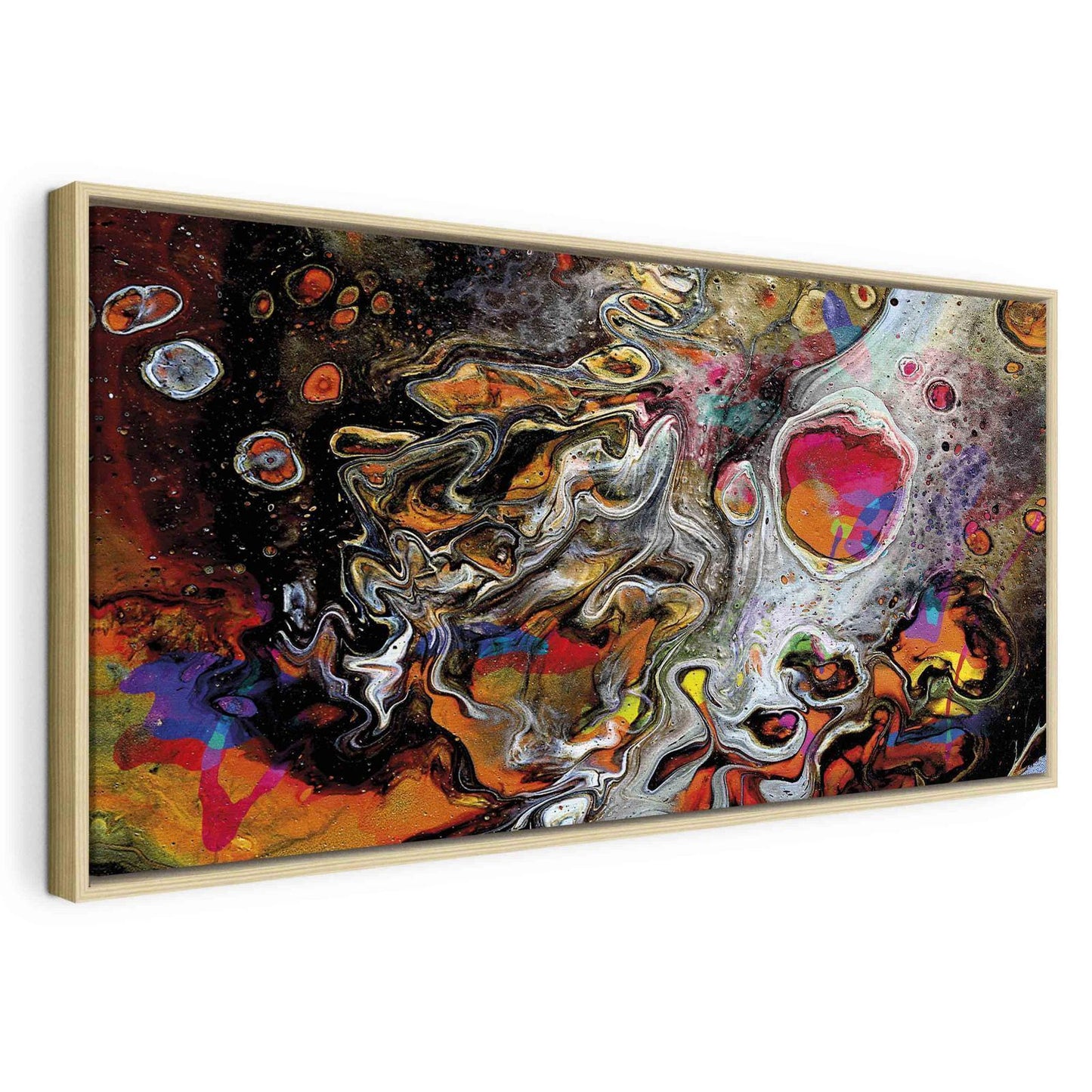 Leinwandbild - Paint Universe (1 Part) Wide
