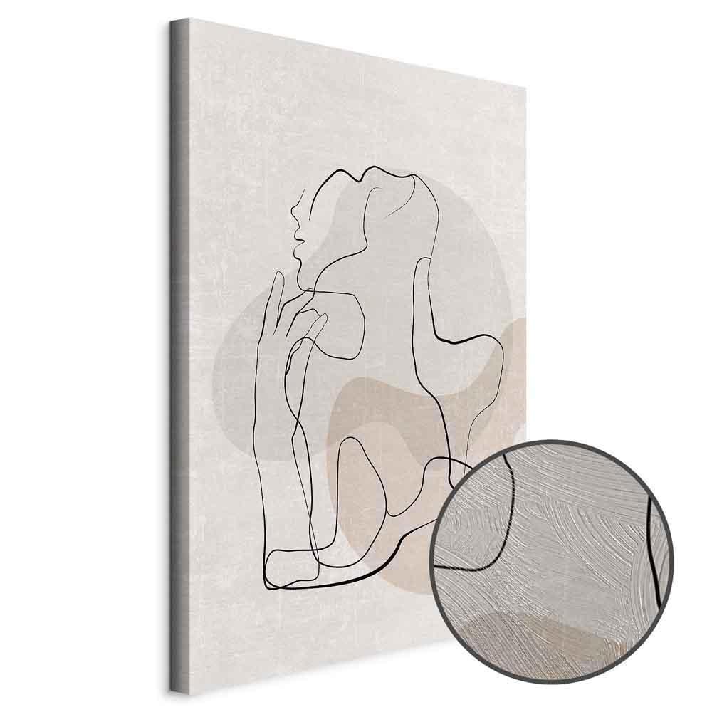 Leinwandbild - French Chic (1 Part) Vertical