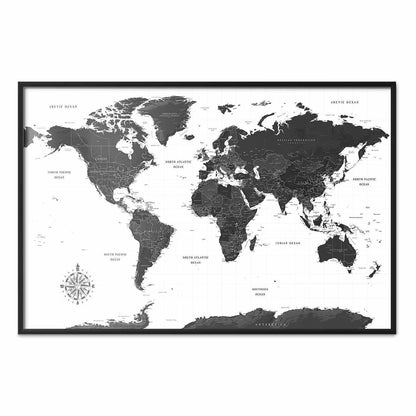 Poster - Monochromatic Map