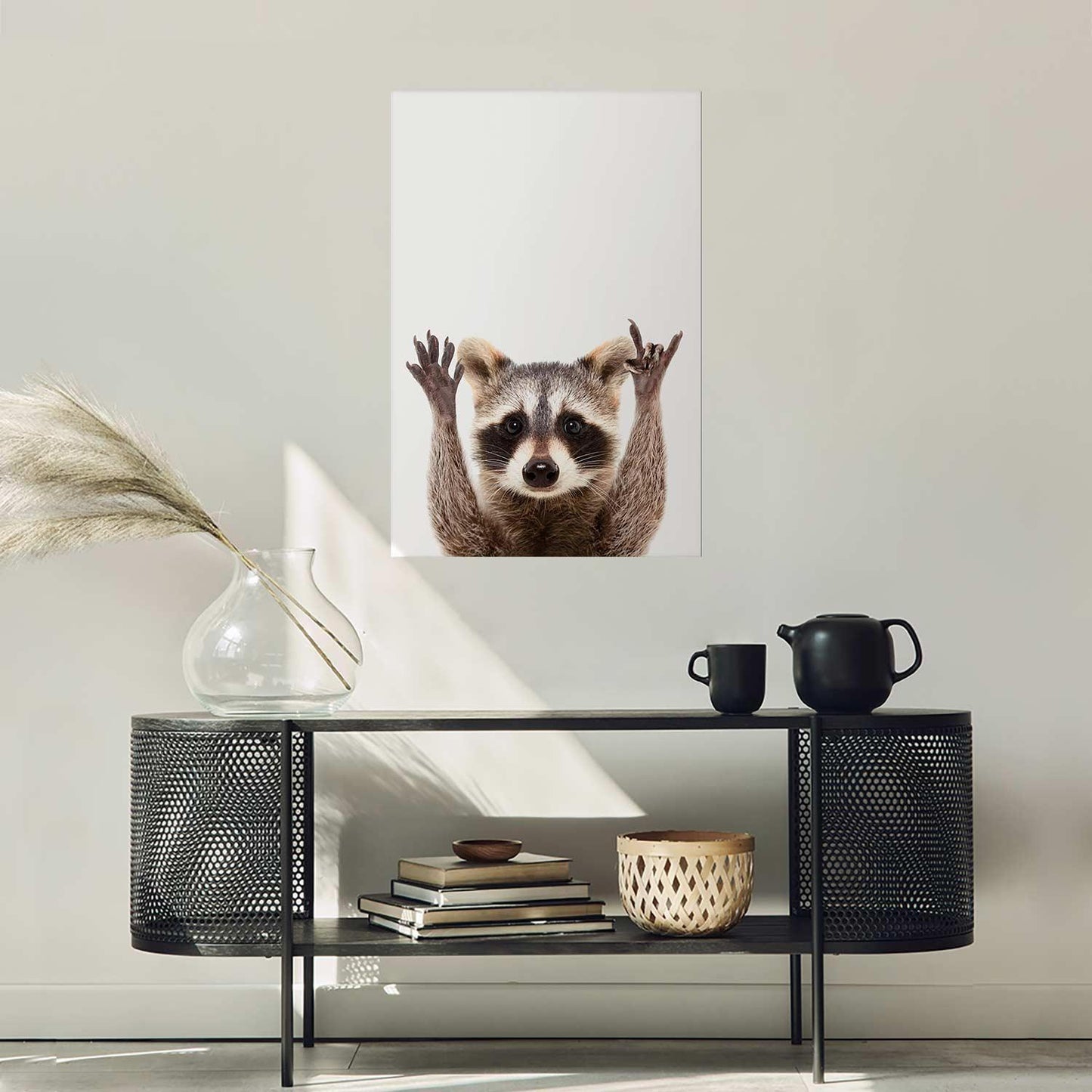Poster - Raccoon Artgeist