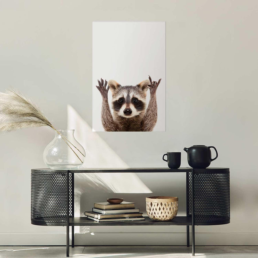 Poster - Raccoon Artgeist