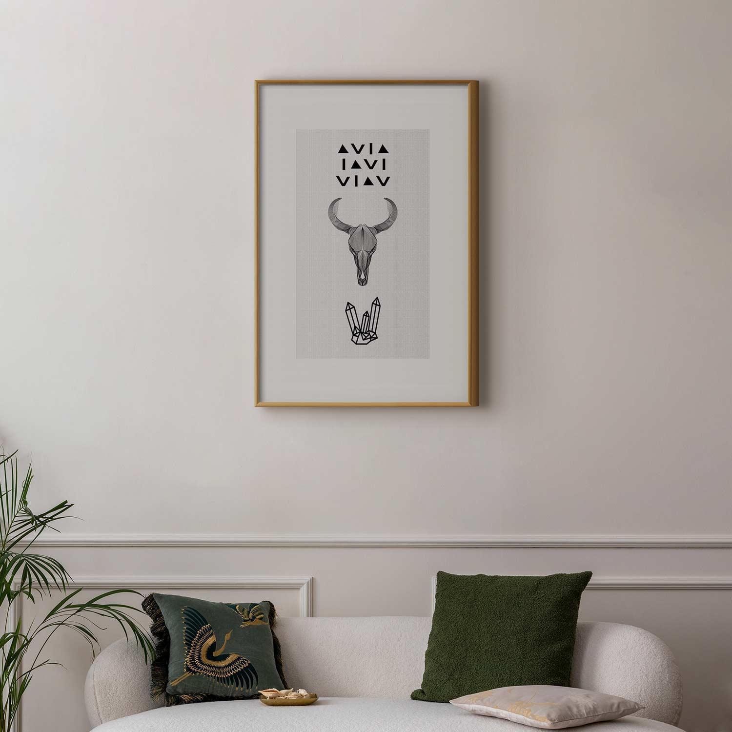 Poster - Animal Skull Artgeist
