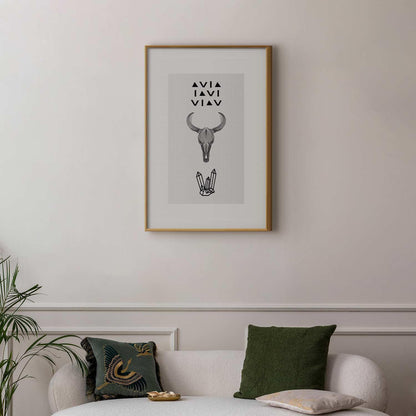 Poster - Animal Skull Artgeist