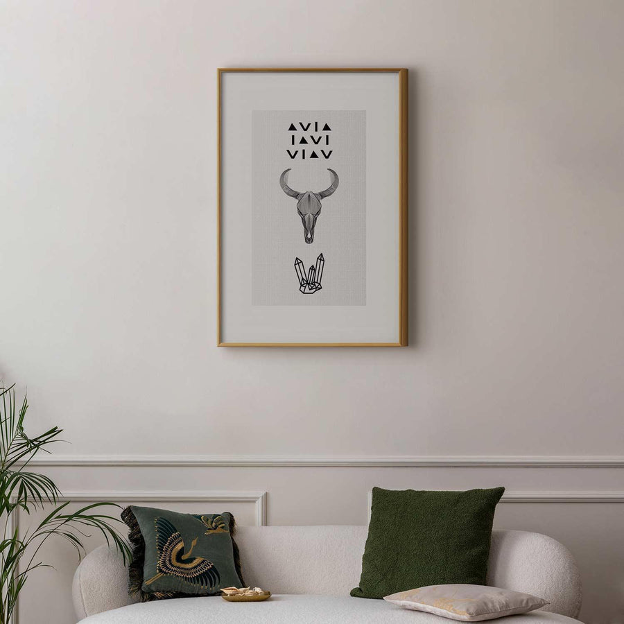 Poster - Animal Skull Artgeist