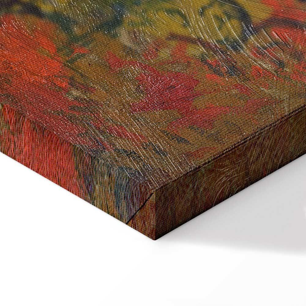 Leinwandbild - Vincent van Gogh – The Red Vineyard