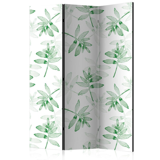 Paravent Aquarell Äste - 3-teiliger Premium Raumteiler