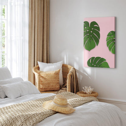 Leinwandbild - Exotic Fragment (1 Part) Vertical