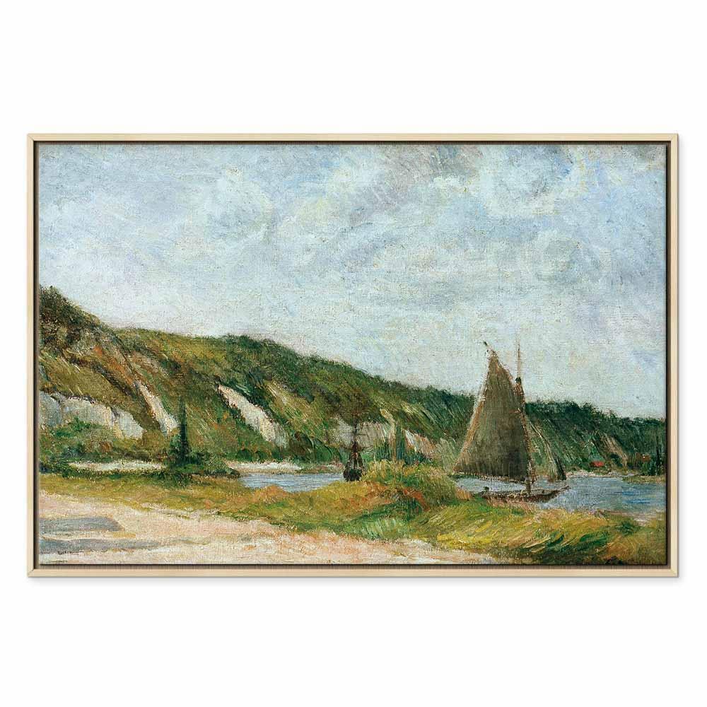 Leinwandbild - Paul Gauguin – The Sailing Ships