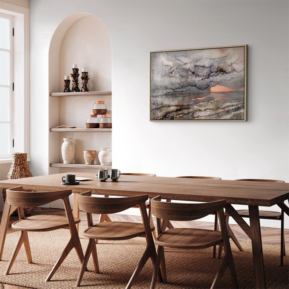 Leinwandbild - Connected Clouds (1 Part) Wide