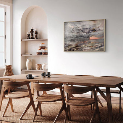 Leinwandbild - Connected Clouds (1 Part) Wide