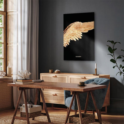 Leinwandbild - Lightness of Existence (1 Part) Vertical