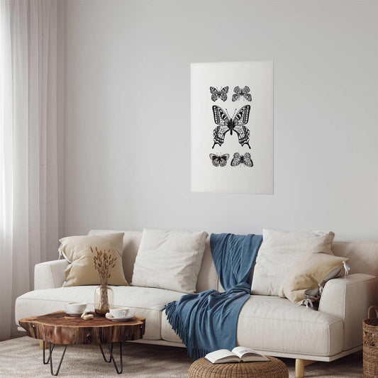 Poster - Five Butterflies Artgeist
