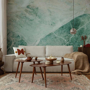 Fototapete - Turquoise Marble Artgeist