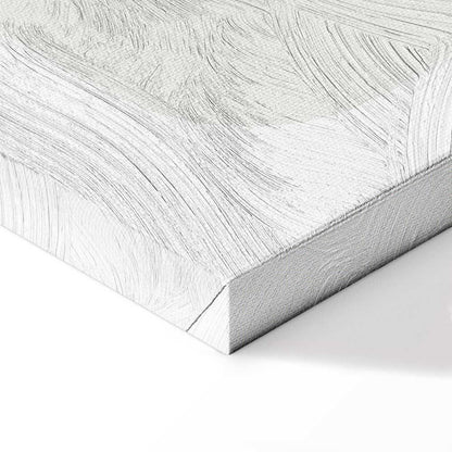 Leinwandbild - Green Aesthetics of Monstera (1 Part) Vertical